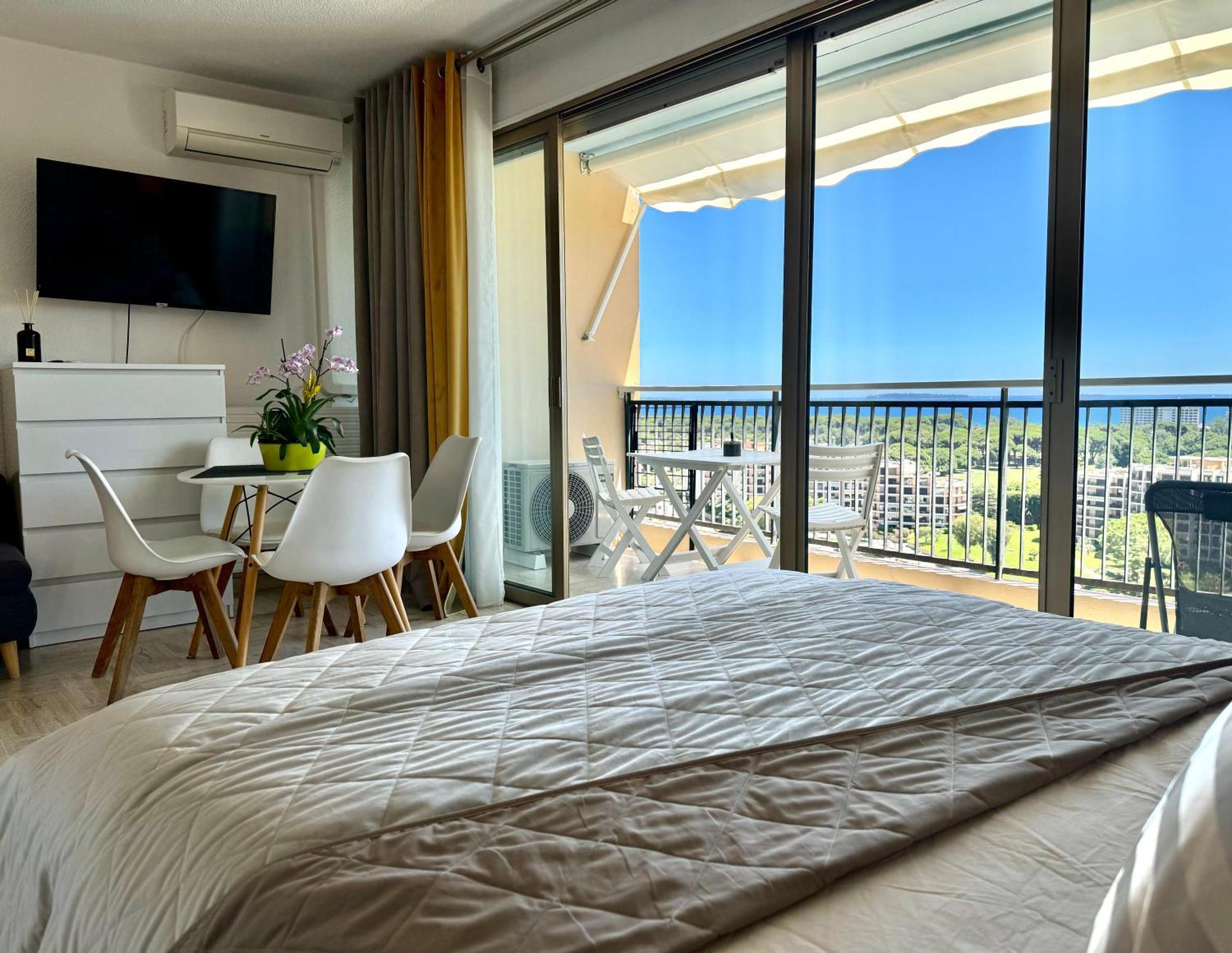 My Resid Appart Cannes Marina Vue Mer Mandelieu-la-Napoule Exterior foto